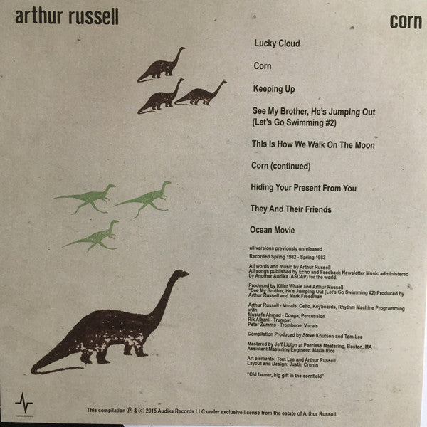 Arthur Russell : Corn (LP, Album, Comp)