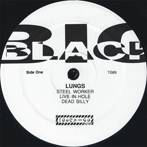 Big Black : Lungs (12", EP, RE, RP)