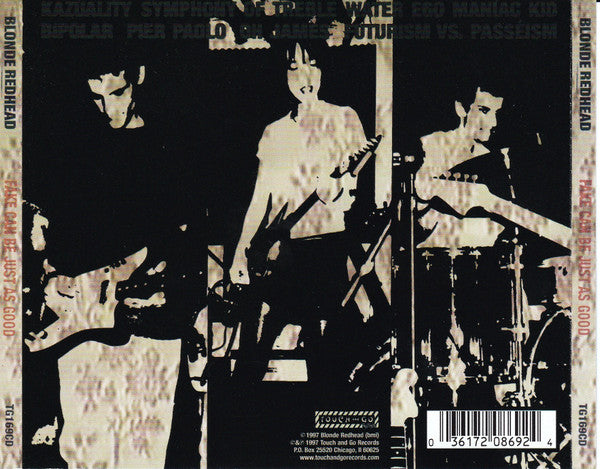 Blonde Redhead : Fake Can Be Just As Good (CD, Album, RE)