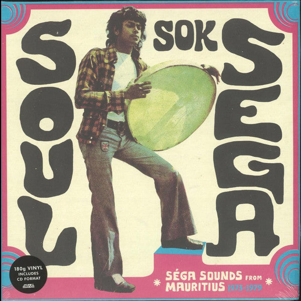 Various : Soul Sok Séga (Séga Sounds From Mauritius 1973–1979) (2xLP, Comp, Gat + CD, Comp)
