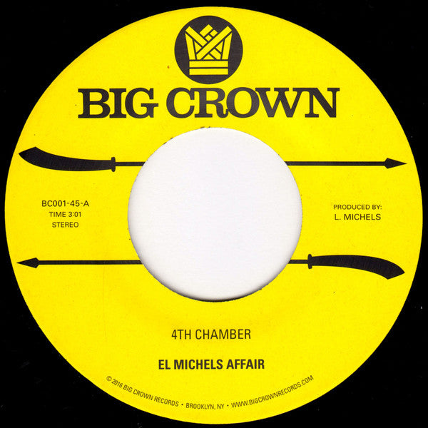 El Michels Affair : 4th Chamber / Snakes (7", Single)