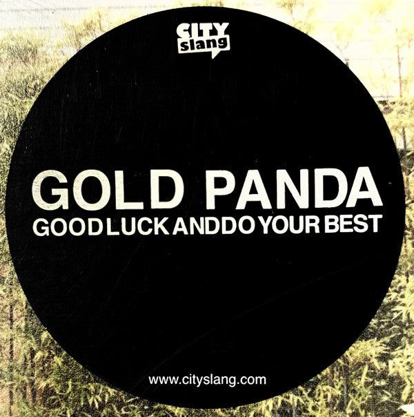 Gold Panda : Good Luck And Do Your Best (CD, Album)