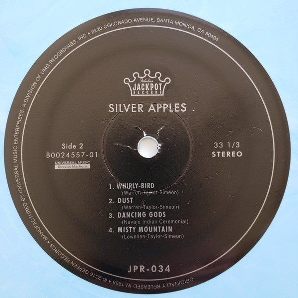 Silver Apples : Silver Apples (LP, Album, Ltd, RE, Blu)