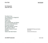 Arvo Pärt - Vox Clamantis : The Deer's Cry (CD, Album)