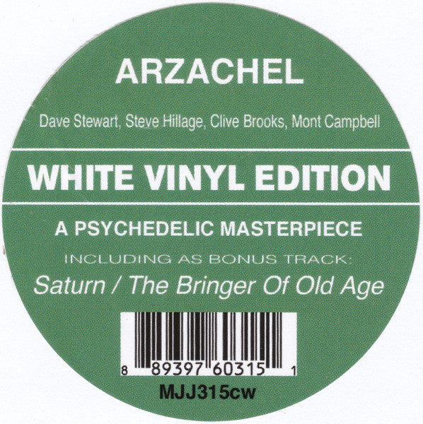 Arzachel : Arzachel (LP, Album, Ltd, RE, RP, Whi)