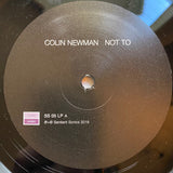 Colin Newman : Not To (LP, Album, RE, RM)