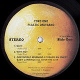 Yoko Ono / Plastic Ono Band* : Plastic Ono Band (LP, Album, RE)