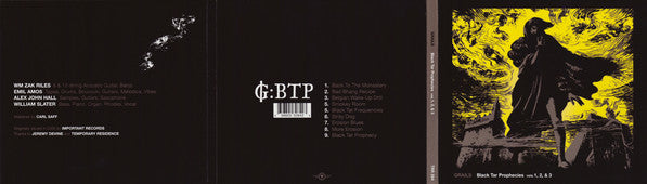 Grails : Black Tar Prophecies Vol's 1, 2, & 3 (CD, Comp, RE)