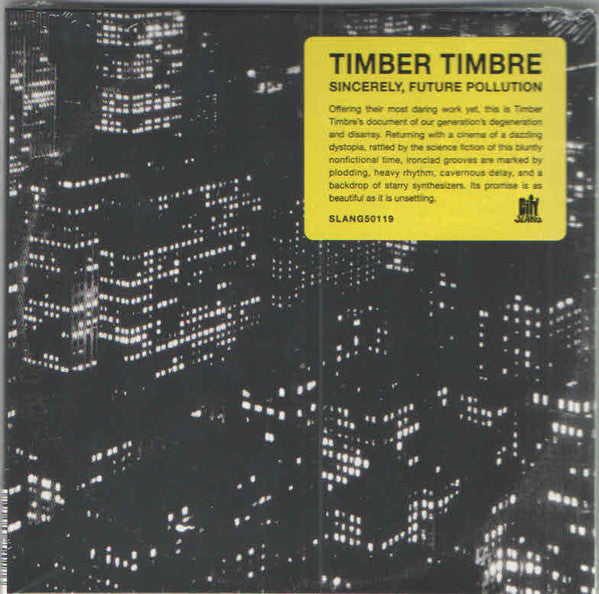 Timber Timbre : Sincerely, Future Pollution (CD, Album, Gat)