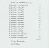 Domenico Scarlatti - Yevgeny Sudbin : 18 Sonatas (SACD, Hybrid, Multichannel, Album)