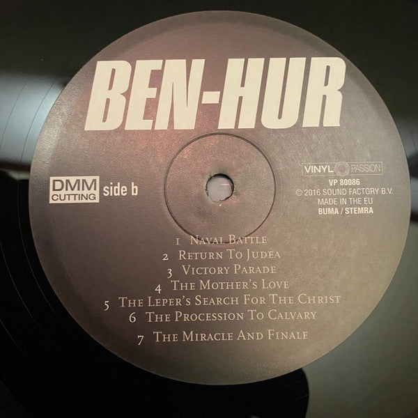 Miklós Rózsa : Ben-Hur A Tale Of The Christ (Original Motion Picture Soundtrack) (LP, Album, RM)