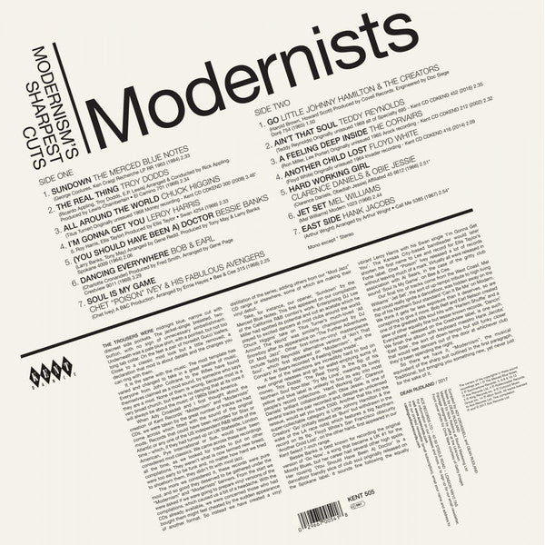 Various : Modernists (Modernism's Sharpest Cuts) (LP, Comp)