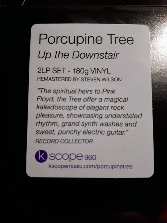 Porcupine Tree : Up The Downstair (2xLP, Album, RE, RM, 180)
