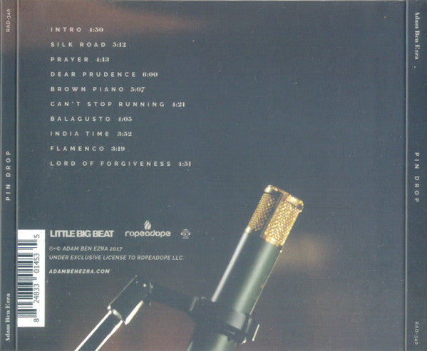 Adam Ben Ezra : Pin Drop (CD, Album)