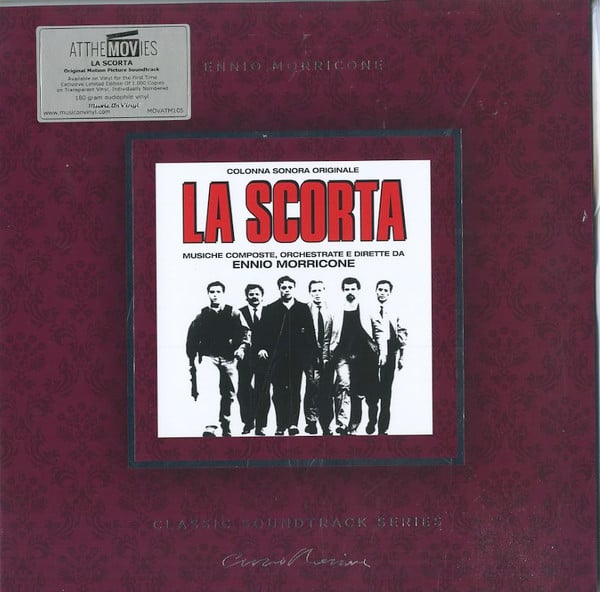 Ennio Morricone : La Scorta (Colonna Sonora Originale) (LP, Album, Ltd, Num, Tra)