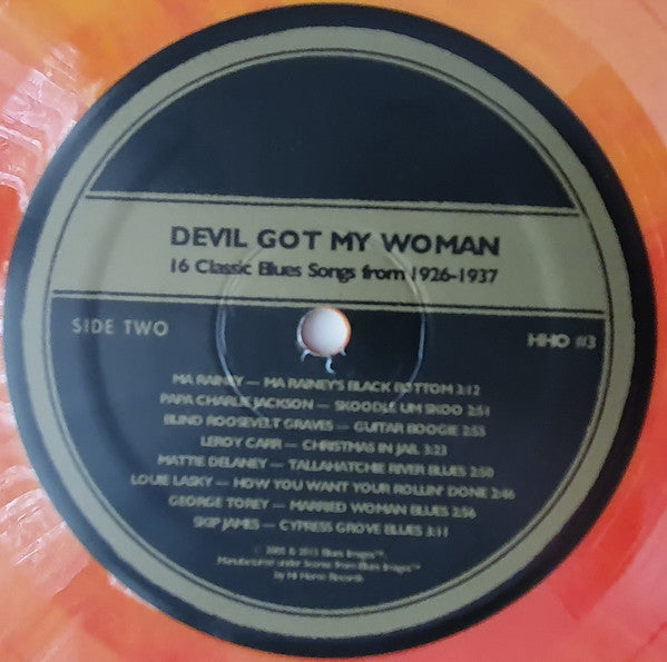 Various : Devil Got My Woman: 16 Classic Blues Songs From 1926-1937 (LP, Comp, Ltd, Red)