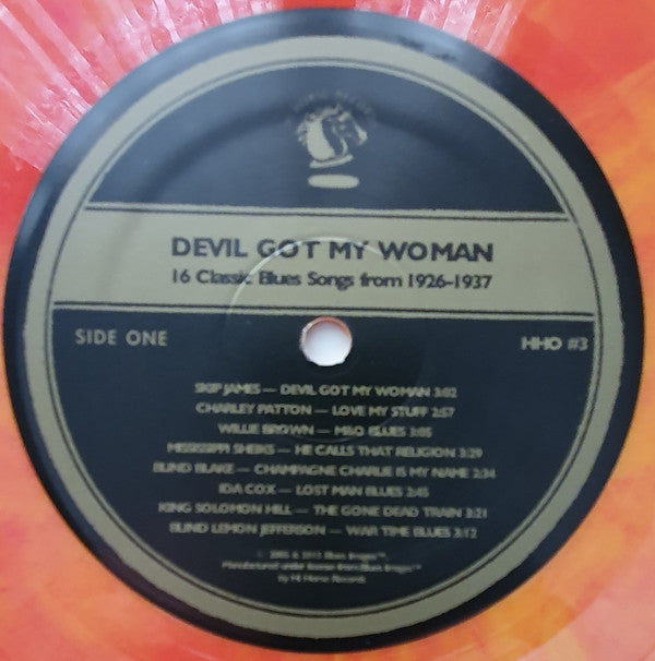 Various : Devil Got My Woman: 16 Classic Blues Songs From 1926-1937 (LP, Comp, Ltd, Red)