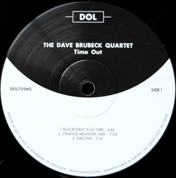 The Dave Brubeck Quartet : Time Out (LP, Album, RE, 180)