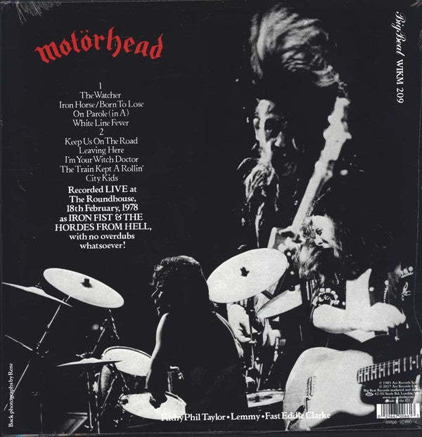 Motörhead : What's Words Worth? (LP, Album, RE, Red)