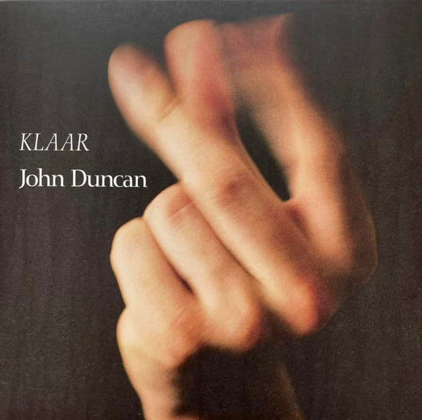 John Duncan : Klaar (LP, Album, Ltd, RE, RM)