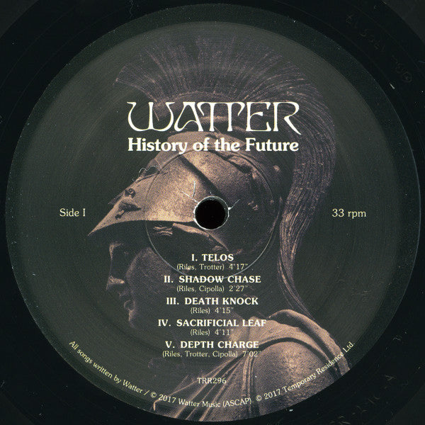 Watter (2) : History Of The Future  (LP, Album)