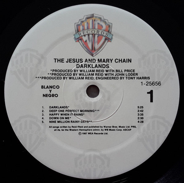 The Jesus And Mary Chain : Darklands (LP, Album, SRC)