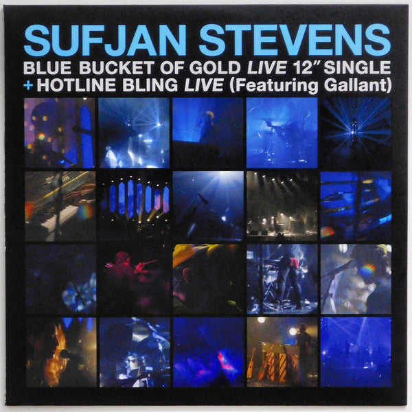 Sufjan Stevens : Blue Bucket Of Gold (Live) / Hotline Bling (Live) (12", Single, Blu)