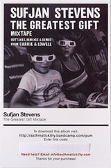 Sufjan Stevens : The Greatest Gift (Mixtape) (Outtakes, Remixes & Demos From Carrie & Lowell) (LP, Mixtape, Yel)