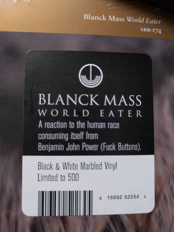 Blanck Mass : World Eater (LP, Album, Ltd, Bla)