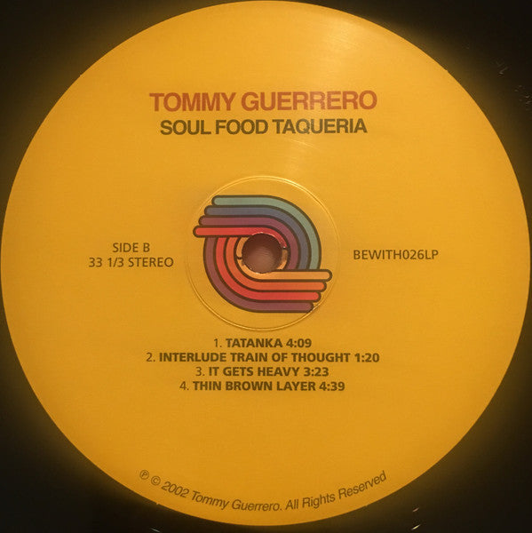 Tommy Guerrero : Soul Food Taqueria (2xLP, Dlx, Ltd, RE, RM, 180)