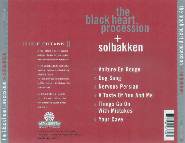 The Black Heart Procession + Solbakken : In The Fishtank 11 (CD, MiniAlbum)