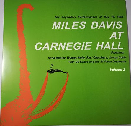 Miles Davis : Miles Davis At Carnegie Hall Volume 2 (LP, RE, Unofficial, 180)