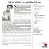 Sarah Vaughan : Sarah Vaughan With Clifford Brown (LP, Album, RE, Red)