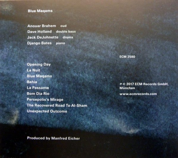Anouar Brahem : Blue Maqams (CD, Album)