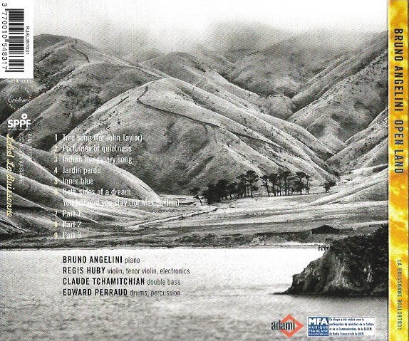 Bruno Angelini : Open Land (CD, Album)