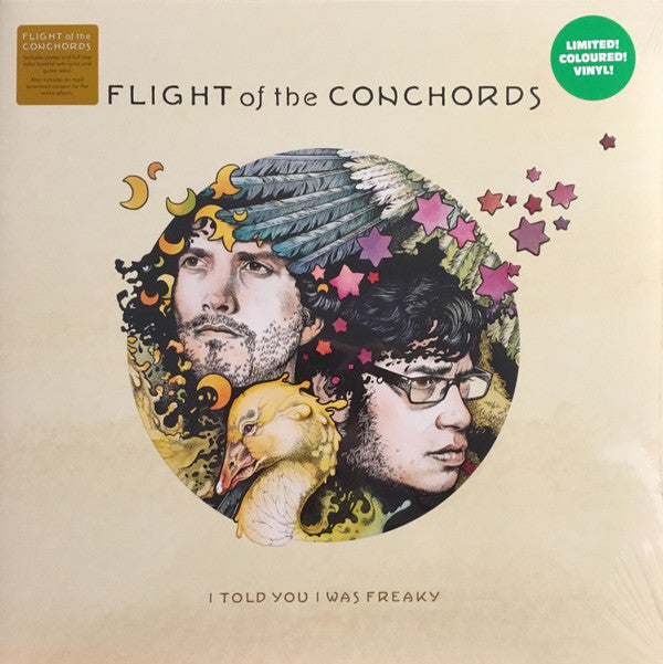 Flight Of The Conchords : I Told You I Was Freaky (LP, Album, Ltd, RE, Gre)