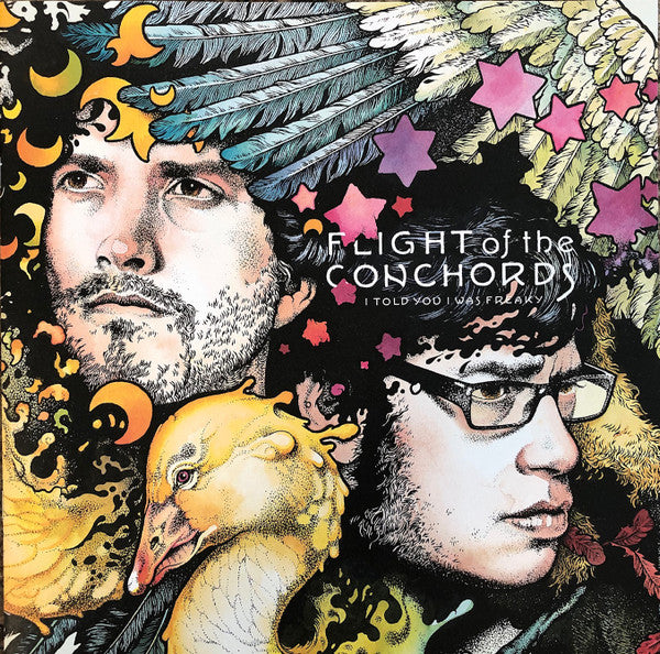 Flight Of The Conchords : I Told You I Was Freaky (LP, Album, Ltd, RE, Gre)