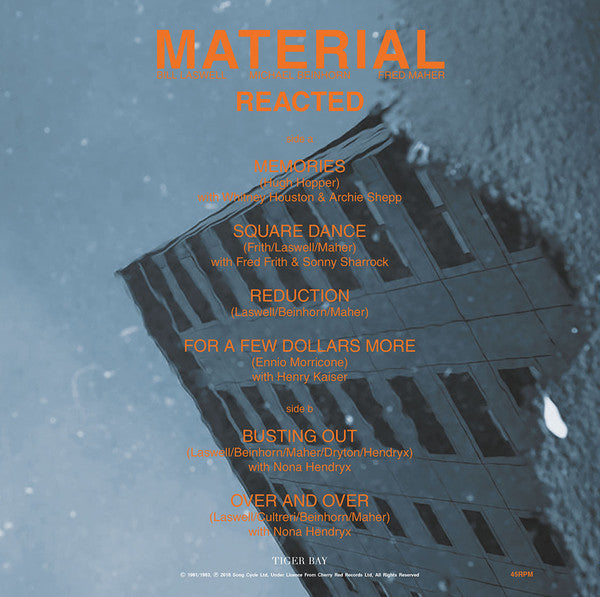 Material : Reacted (LP, Comp, RM, 180)