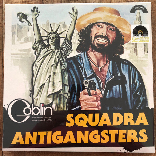 Goblin : Squadra Antigangsters (LP, Album, RSD, Ltd, RE, Yel)