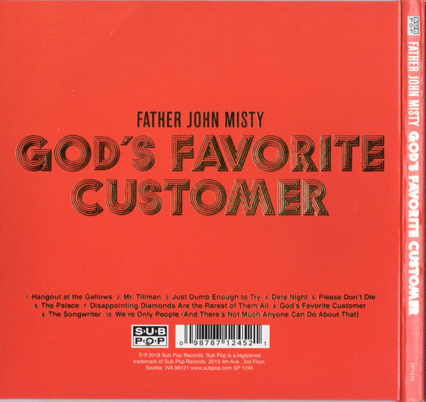 Father John Misty : God's Favorite Customer (CD, Album)