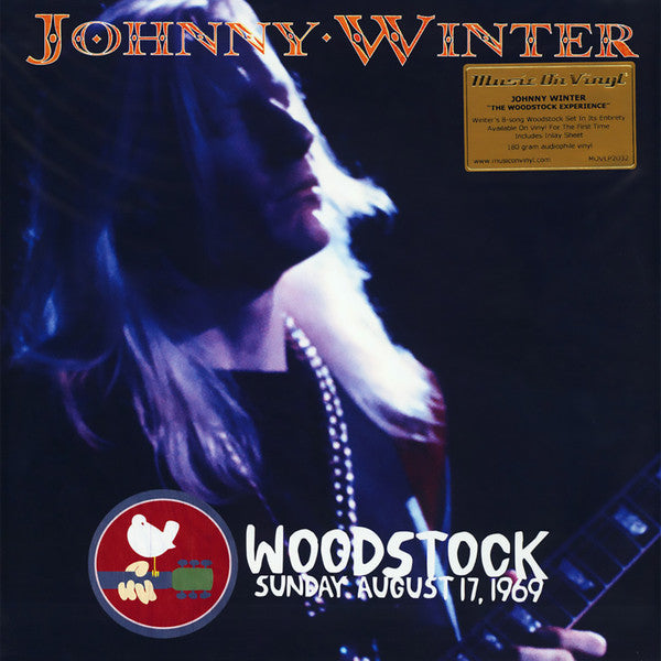 Johnny Winter : The Woodstock Experience  (2xLP, RE, 180)