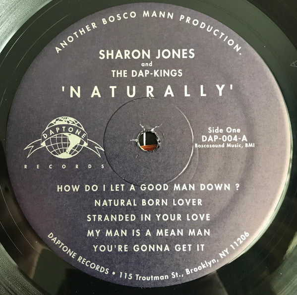 Sharon Jones & The Dap-Kings : Naturally (LP, Album, RE, Rai)