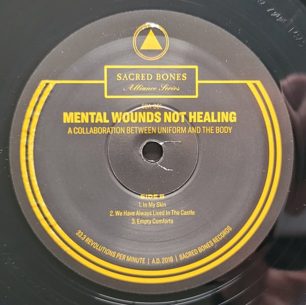 Uniform (5) & The Body (3) : Mental Wounds Not Healing (LP, Album)