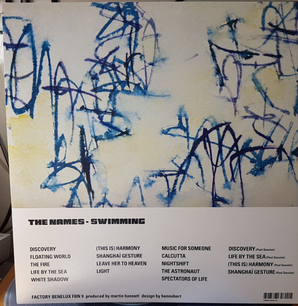 The Names : Swimming (2xLP, Album, Ltd, RE, Cle)