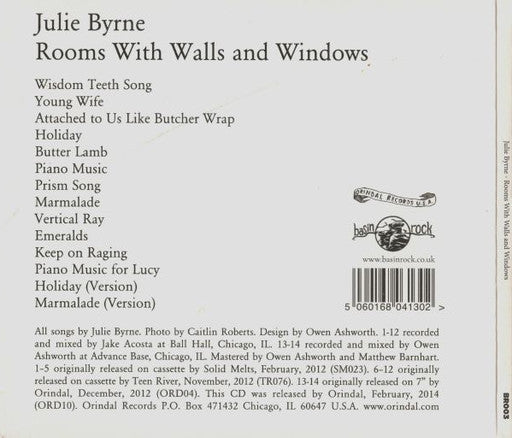 Julie Byrne : Rooms With Walls And Windows (CD, Album, RE, Car)