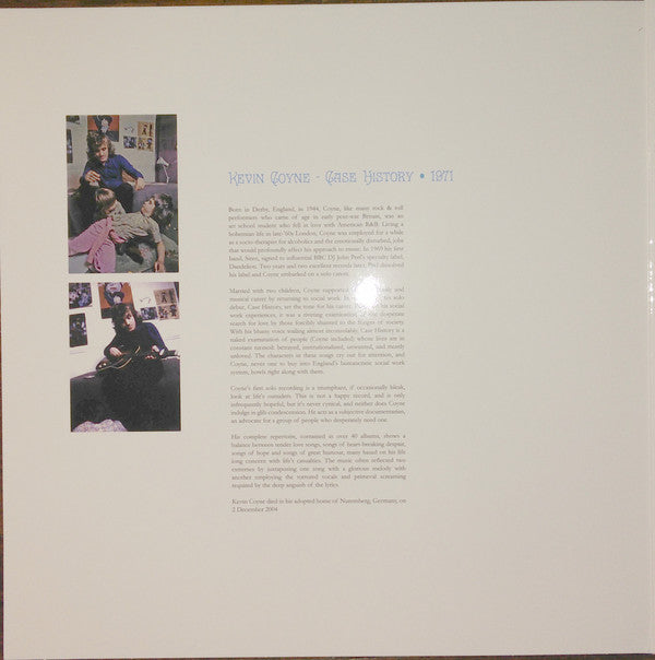 Kevin Coyne : Case History (LP, Album, RE, RM, 180)