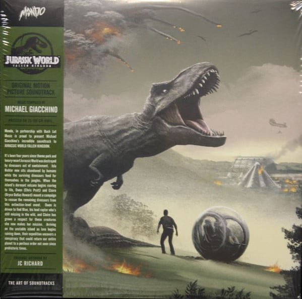 Michael Giacchino : Jurassic World: Fallen Kingdom (Original Motion Picture Soundtrack) (2xLP, Album, Tra)