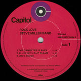 Steve Miller Band : Rock Love (LP, Album, RE, RM, 180)