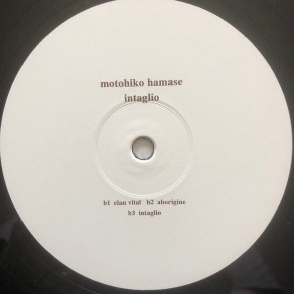 Motohiko Hamase : Intaglio (LP, Album)