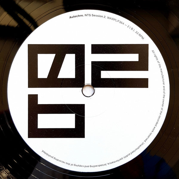 Autechre : NTS Session 2 (3xLP)